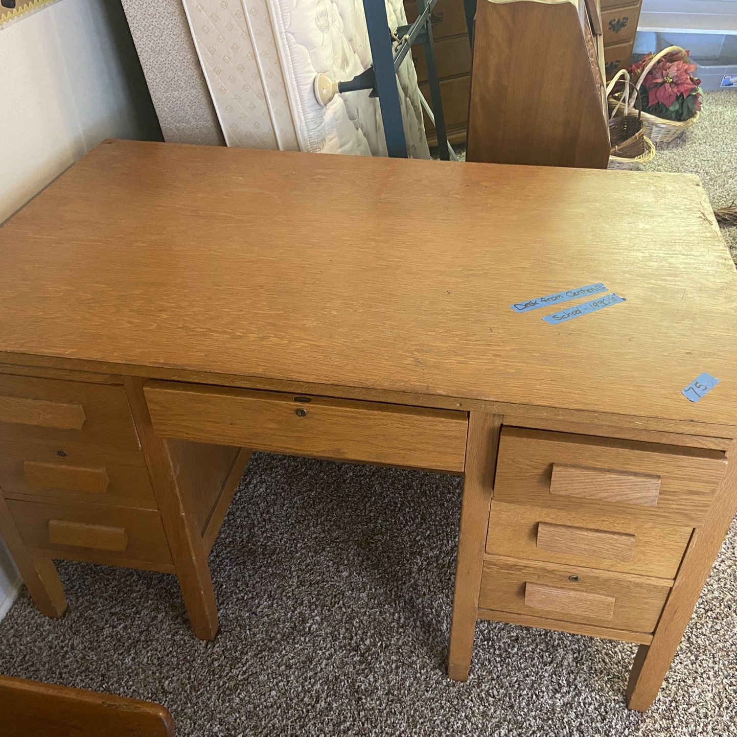 Old teachers outlet desks for sale
