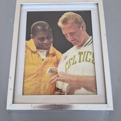 Larry Bird And Magic Johnson Photo