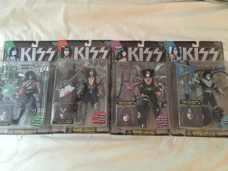 Vintage KISS action figures