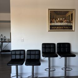 Black Bar Stool