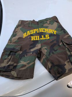 Raspberry hills shorts small