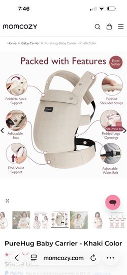 Momcozy baby carrier