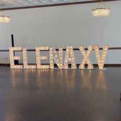 Marquee Letters Available 