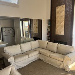 Six Seater Couch Khaki 8‘ X 9‘ 