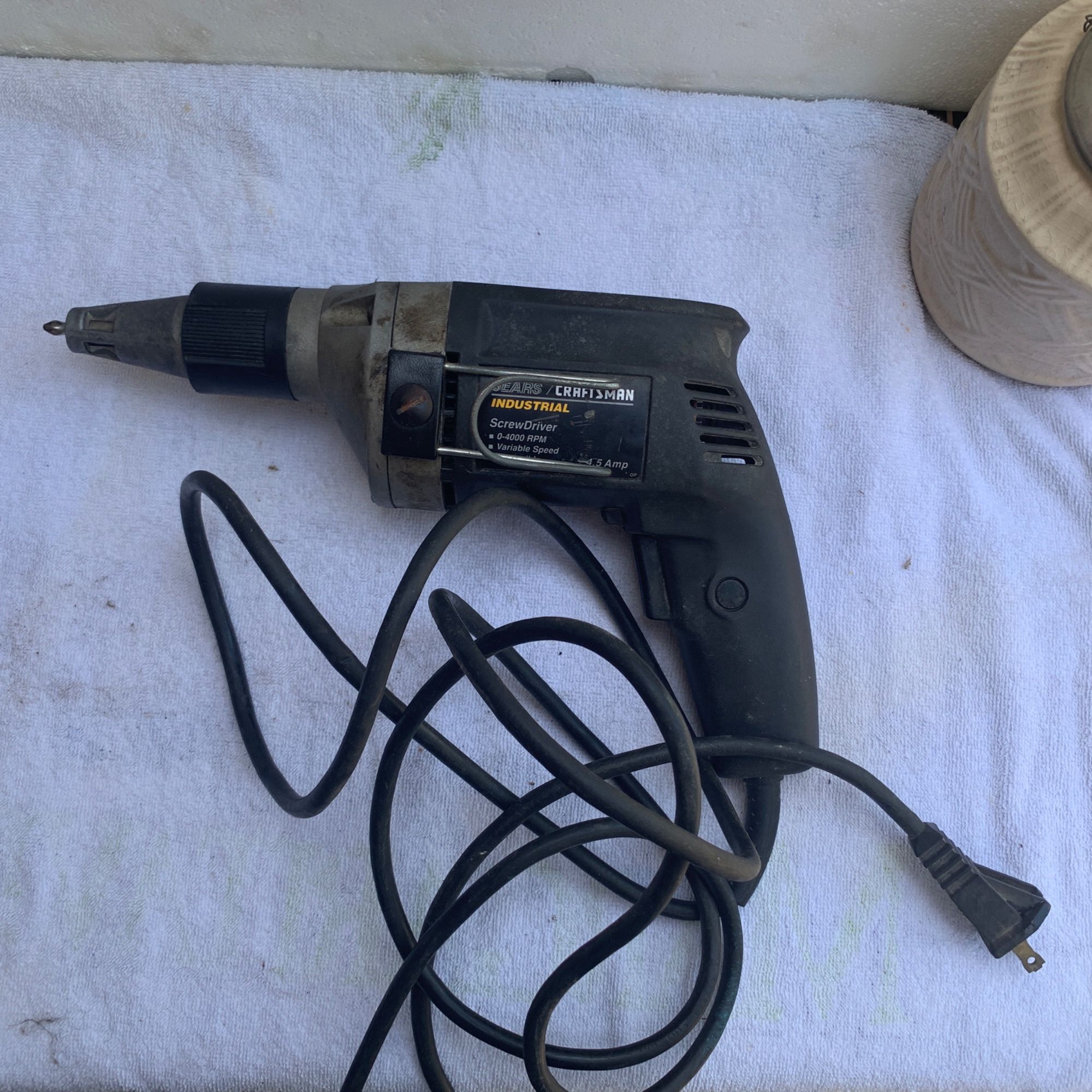 Craftsman Industrial Corded VSR Screwdriver Power Tool
