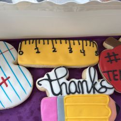 Sugar Cookies For Teacher Appreciation Day