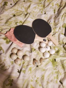 Stiga ping pong paddles 1988 soul Olympic balls
