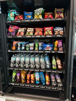 Vending Machine on school site