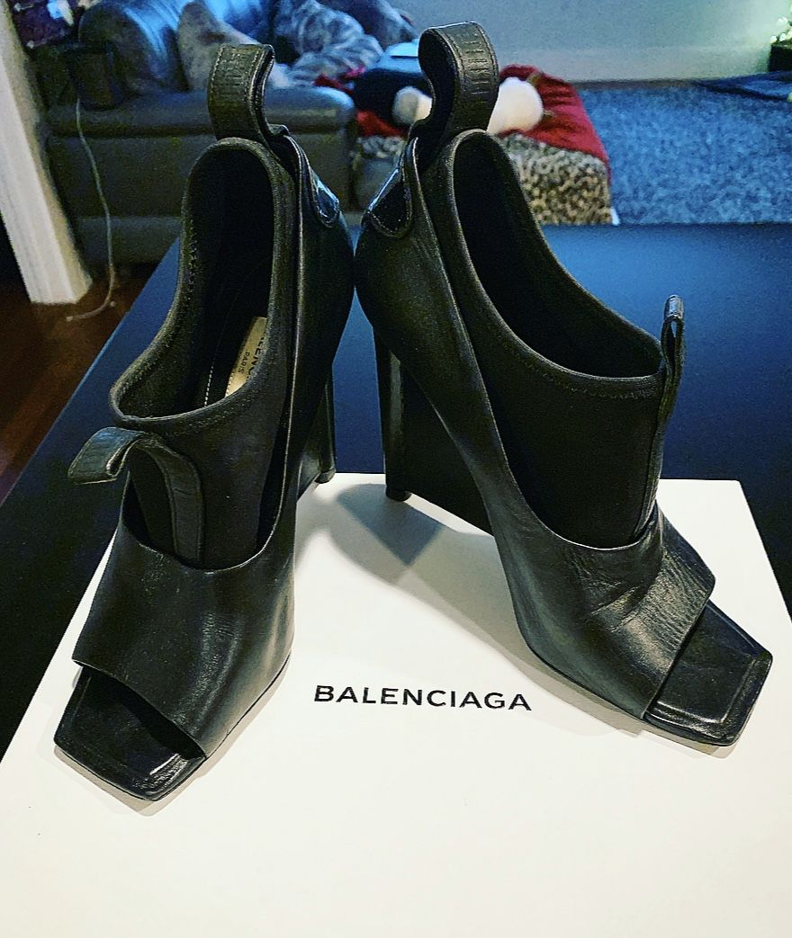 Balenciaga Stealth Wedge Stilettos