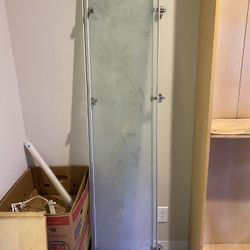 Ikea Billy Bookcase Morliden Glass Doors with Modern Flower Design