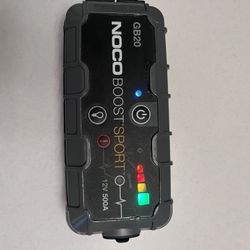 Noco Boost Sport GB20 Jump Starter 