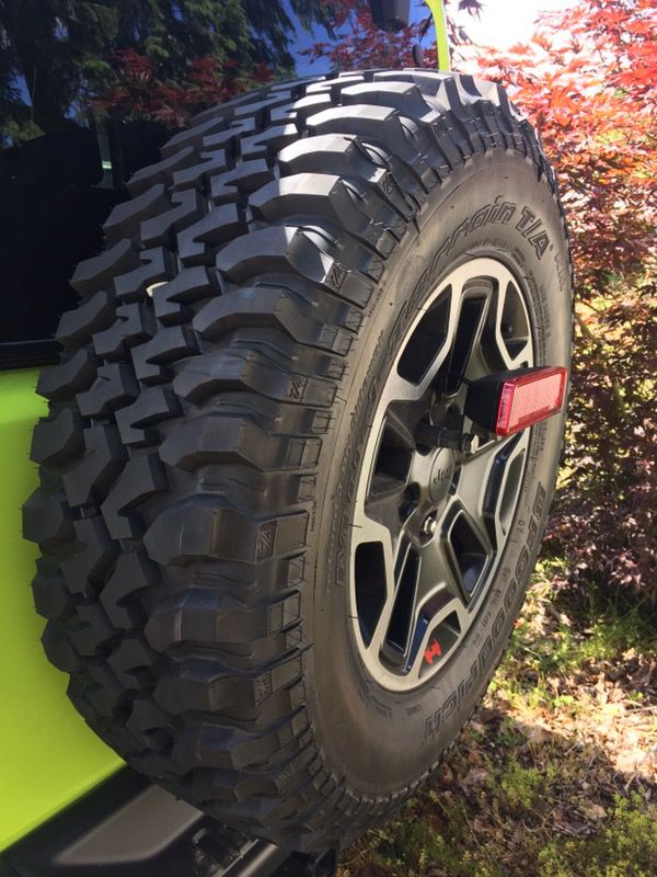 Jeep Rubicon Wheels/ BF Goodrich Tires new
