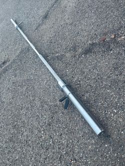 Olympic Barbell with Spring Collars
