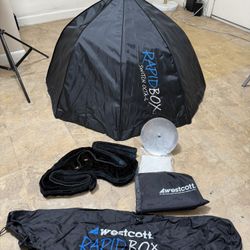 Westcott Rapid Box Switch Octa-L with Grid Softbox 48”