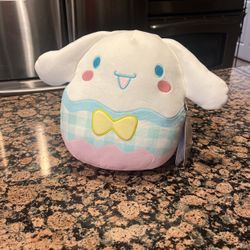 Squishmallows Cinnamoroll 8" Inch Easter Hello Kitty Plush New