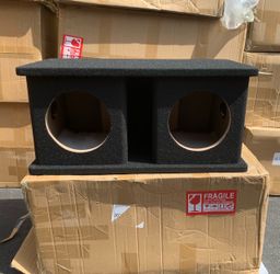 New Kong Audio Double 8" Ported Subwoofer Enclosure $120 Each