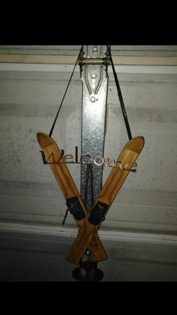 2 New Welcome Wood Signs for $5