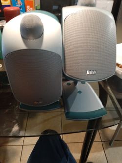 B&W Wall Speakers Bowers & Wikins 