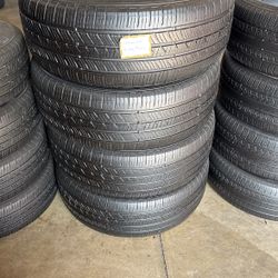 4-used Tires 245/60/18 Falken For 220.00 Installed. Free Mount And High Speed Balance Included. 