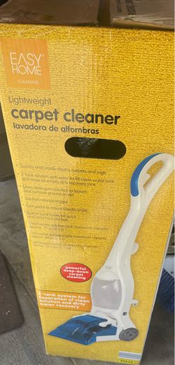 New carpet cleaner
