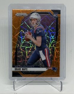 2024 Prizm 🔥Drake Maye🔥Orange Lazer