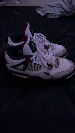 psg jordan 4s size 10