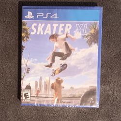 Skater XL - Video Game Sony PlayStation 4 PS4 Factory Sealed