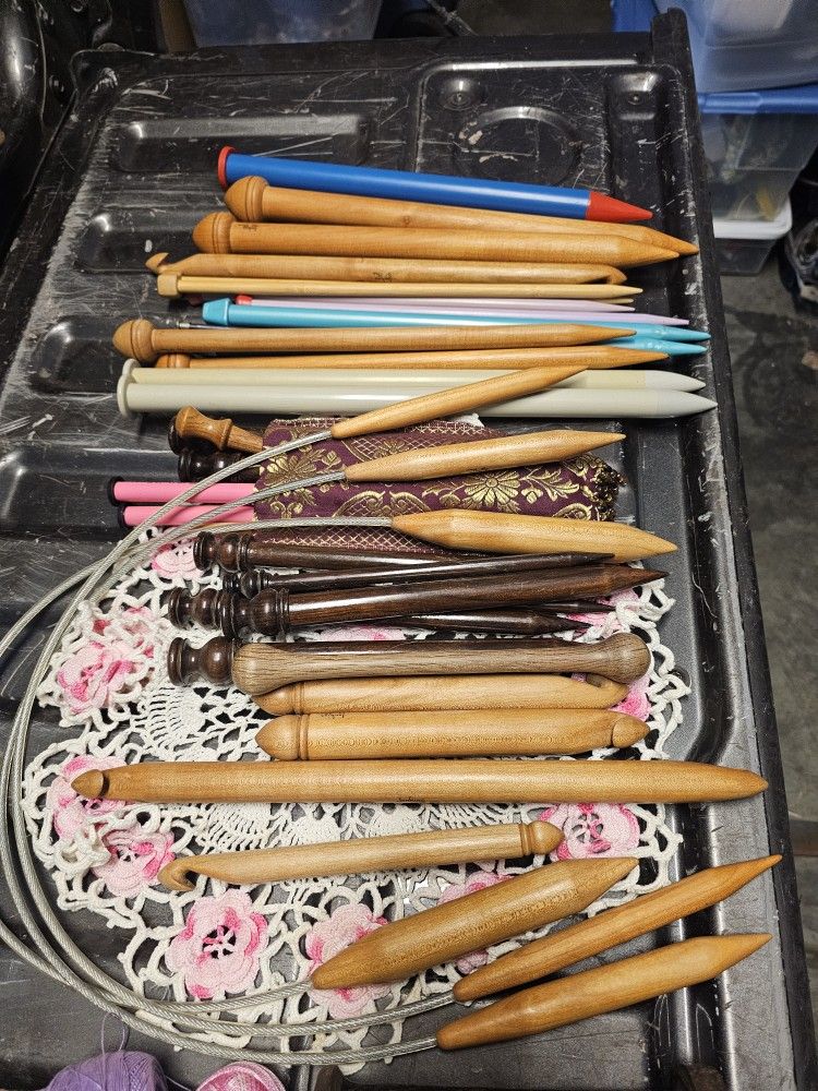 Wooden Knitting Needles