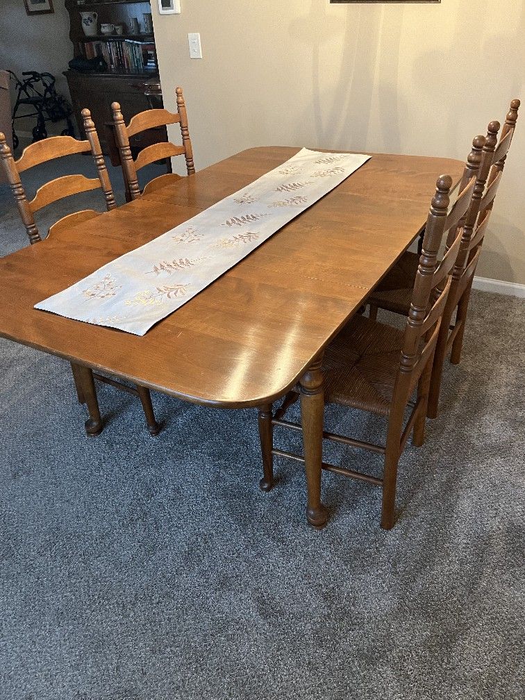 Vintage Ethan Allen Dining Room Set 