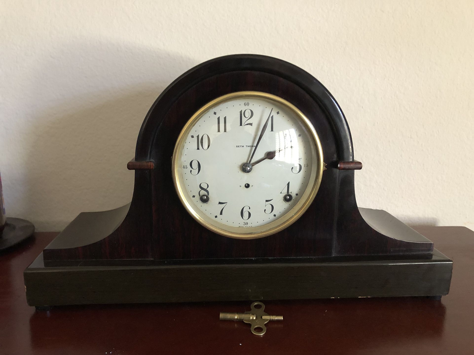 Antique Seth Thomas Tambour Clock
