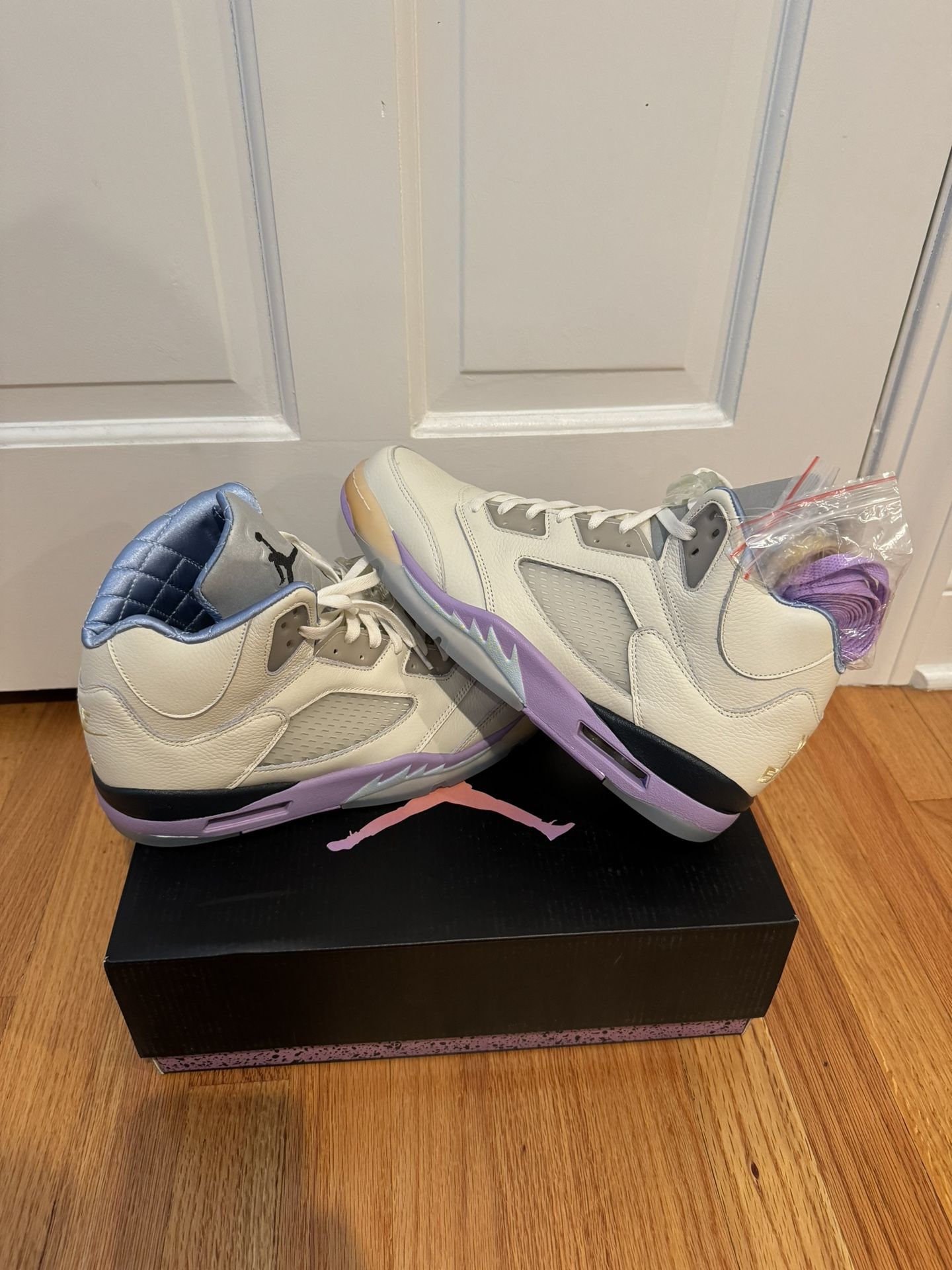DJ KHALED X JORDAN 5 RETRO WE THE BEST - SAIL Sneakers Sz10.5 Deadstock