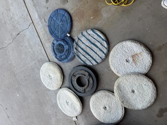 Pad Driver With Pads For Floor Buffer 