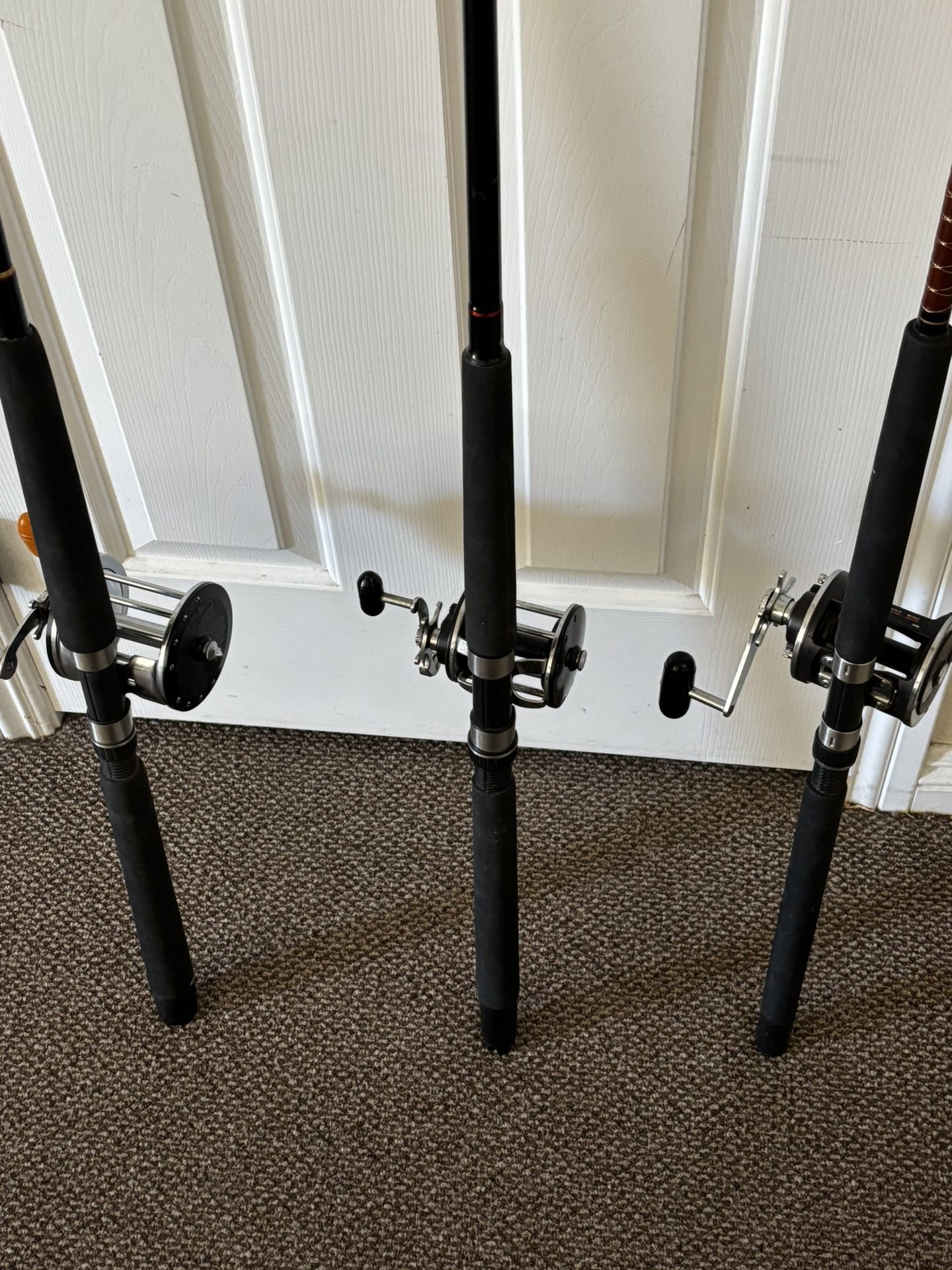 Three Ocean Rods With Reels (Code: Ocean)