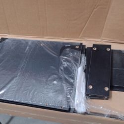 2 Piece Bathroom Furniture Set Black Engineered Wood-BRWH-B09KQRJLN4