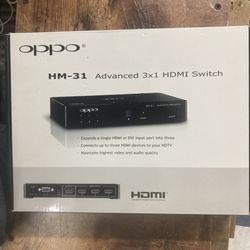 Oppo Digital HM-31 Advanced 3x1 HDMI Switcher
