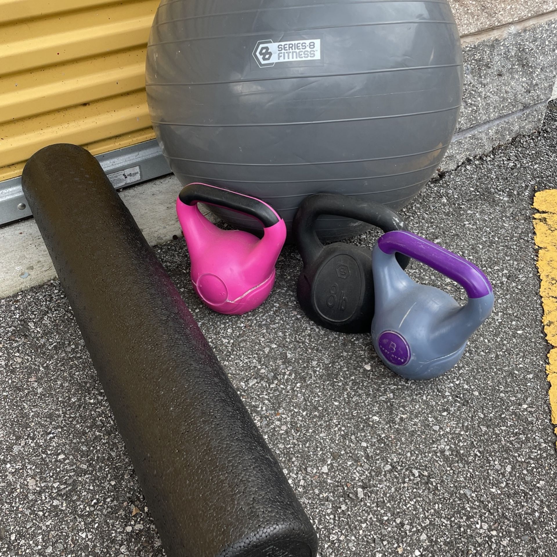 Workout Equipment Kettle Bells Medicine Ball