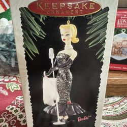 Vintage- Keepsake Ornament: Barbie