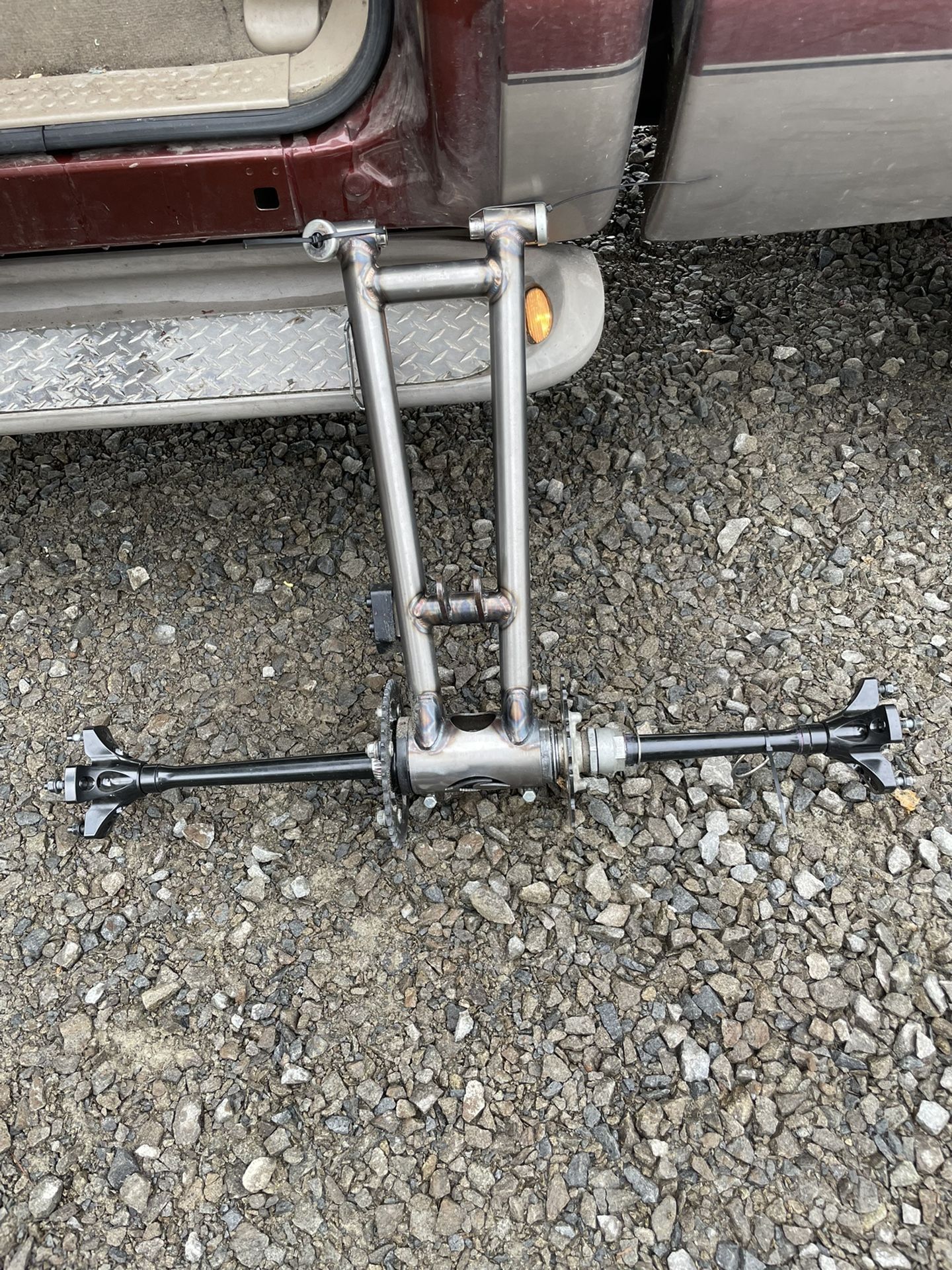  +4 Swingarm With Lonestar axle and herbs