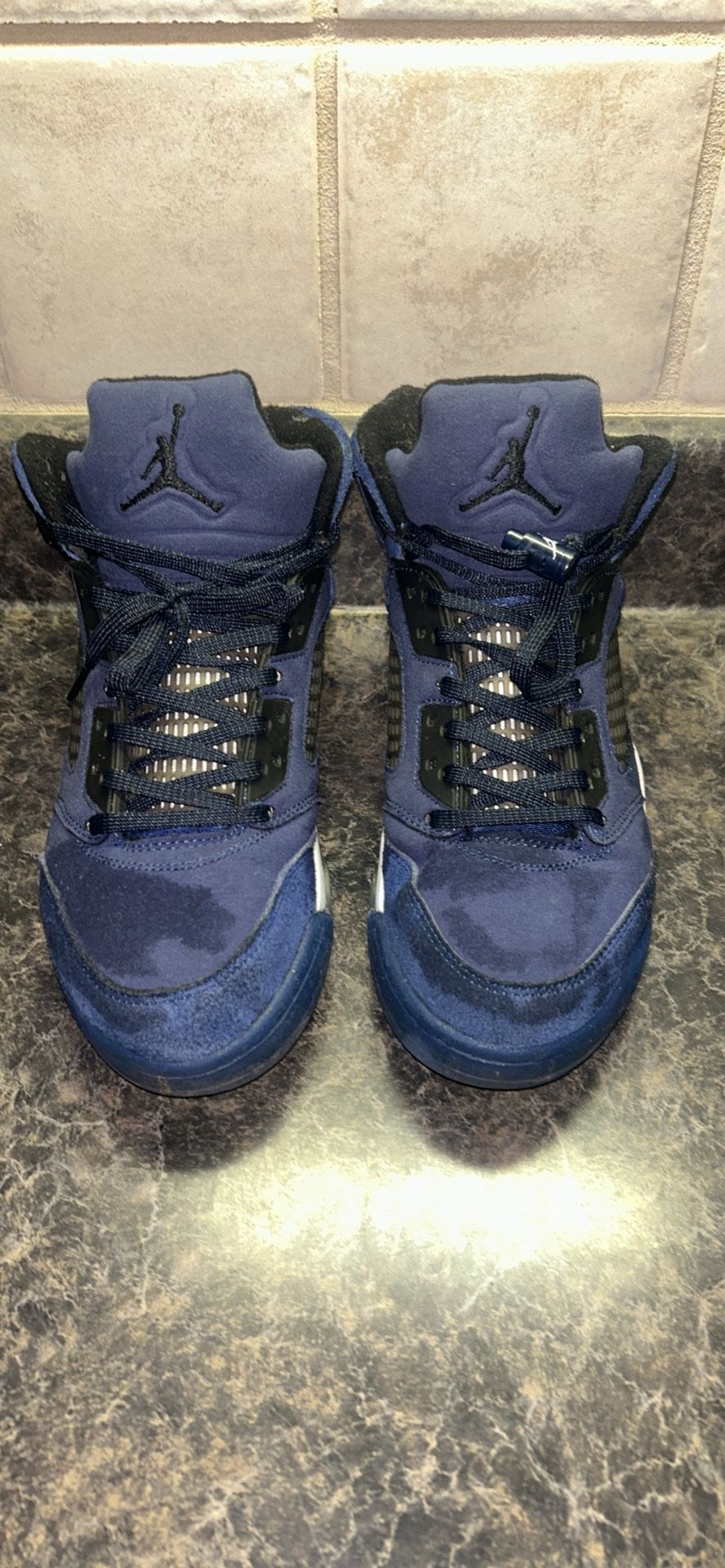 🔥 Jordan 5 Retro “Midnight Navy” Size 9/9.5- Great Condition! 🔥