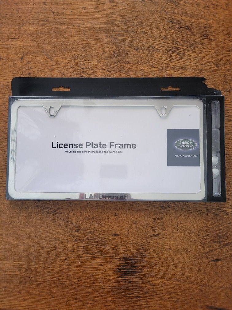 Land Rover License Plate Frame