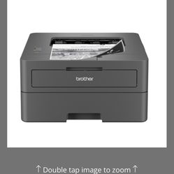 Brother HL-L2400D Compact Monochrome Laser Printer, USB Required (Cable Not Included), Black & White Output | Includes Refresh Subscription Trial(1), 