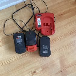 Charge Good   And  The Battery Woks So So  18 V  Back DECKER 