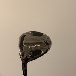 LH TaylorMade Qi35 Max 5-Wood (18.5°) - Like New - Stiff Shaft