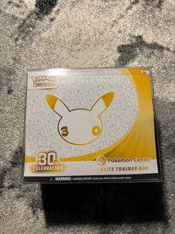 30th Celebration Pokemon Center Elite Trainer Box