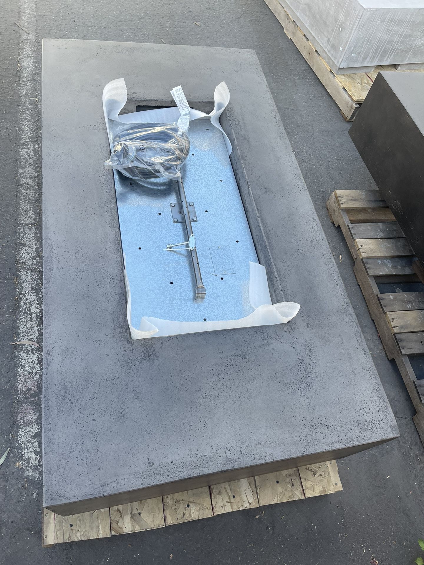 Concrete Fire Table - Patio Heater - Fire Pit