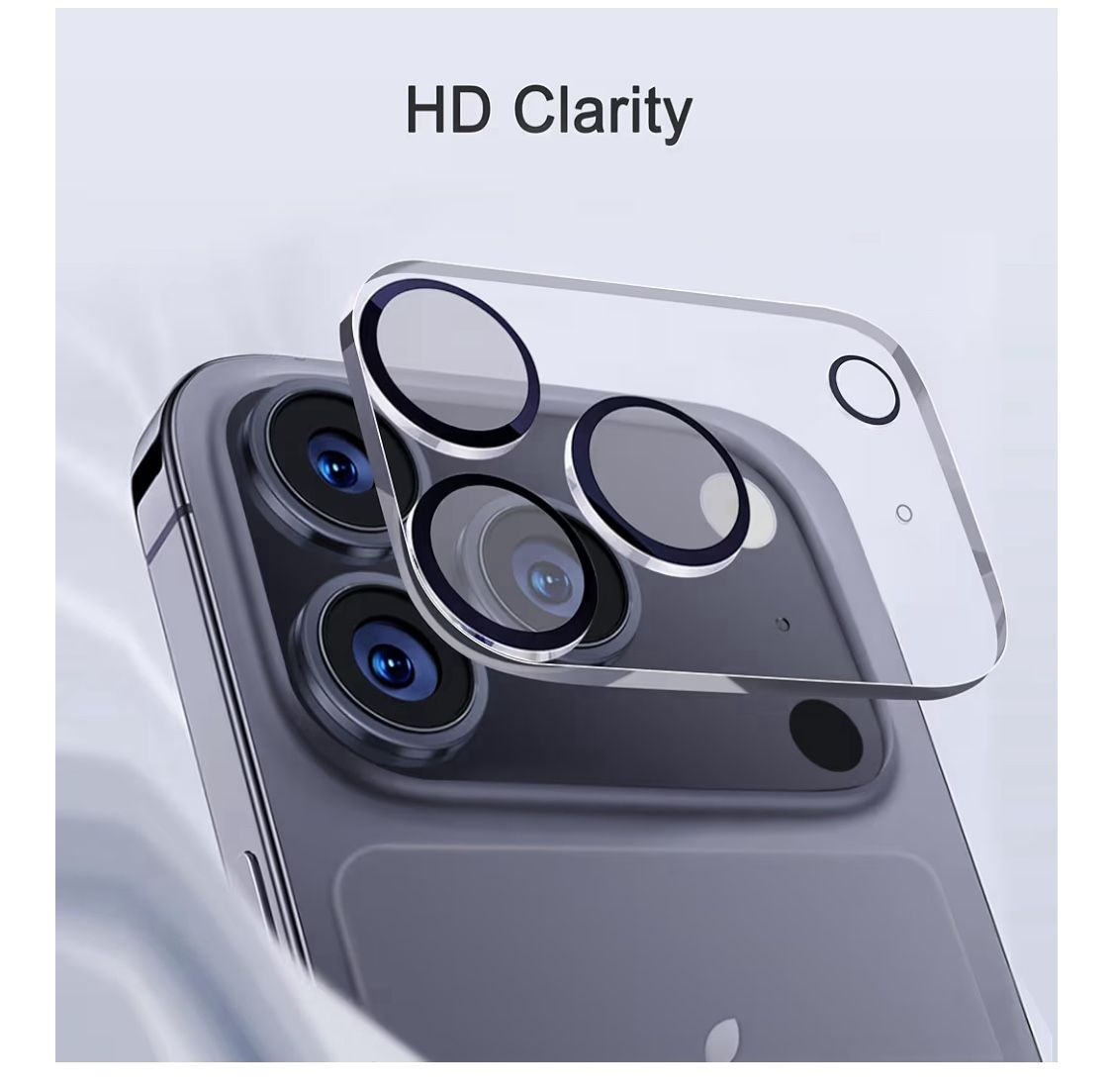 Camera Lens Protector for iPhone 17 Pro Max,Tempered Glass,9H Hardness,Ultra HD,Anti-Scratch,Case Friendly,Does not Affect Night Shots