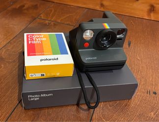 Polaroid Camera, Film & Album