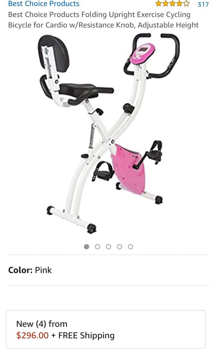 BCP folding exercise bike *never used