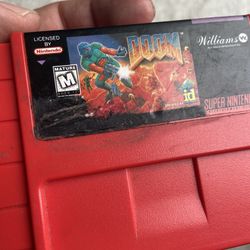 Doom Super Nintendo SNES 