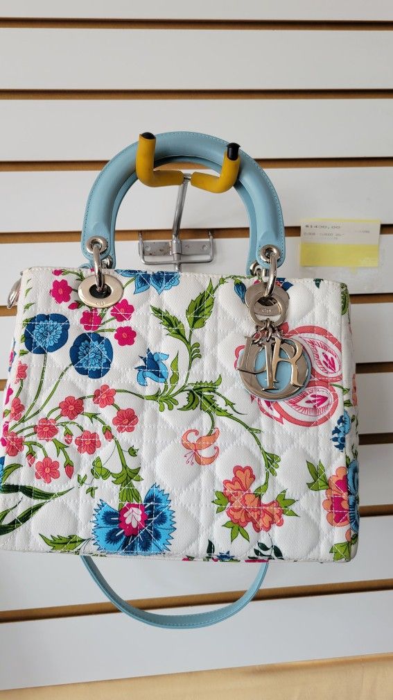 Christian Dior Floral Handbag